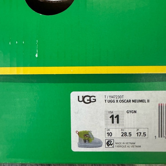 Brand New UGG X Oscar Neumel II “Grey Green”1147230T-GYGN - Picture 11 of 13